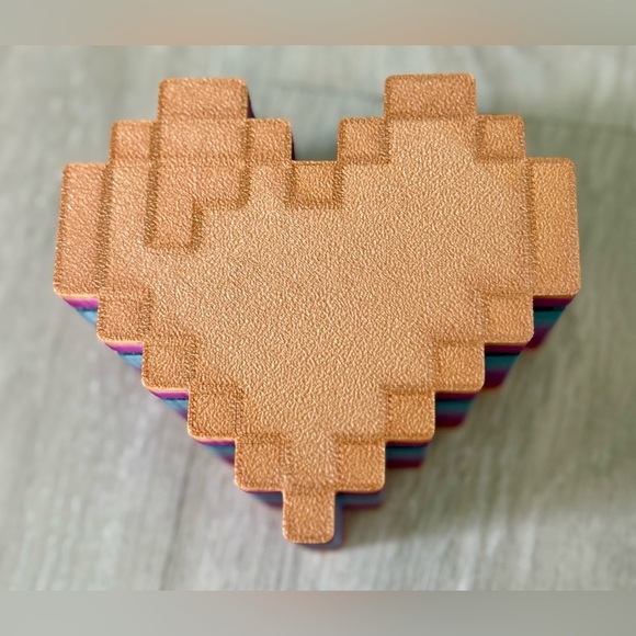 3D Printed Frustration Heart Jewelry Box Valentines Gift - Picture 6 of 15